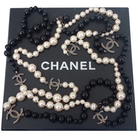 sautoire chanel|sautoir Chanel perles.